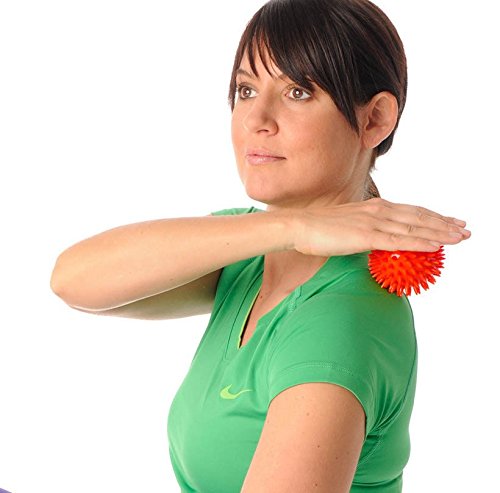 Kawanyo Igelbälle im Mehrfachpaket inklusive passendem Tragebeutel | Massageball Noppenball Reflexzonen Therapie - 3