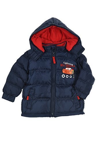 Disney Baby-Boys Cars Lighting Mcqueen Long Sleeve Raincoat, Blue, 9-12 Months (Manufacturer Size:12 Months)
