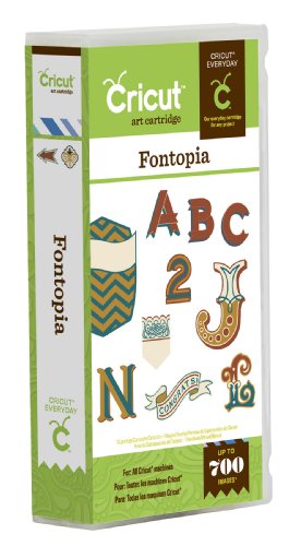 Preisvergleich Produktbild Provo Craft Cricut Fontopia Kartusche