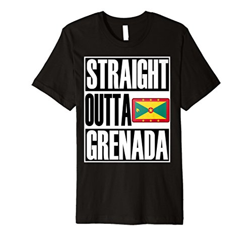 Storecastle: Straight Outta Grenada Gift Flag Pride T-Shirt