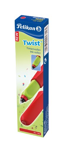 Pelikan R457 Apple Candy Tintenroller Twist Universell für Rechts-/Linkshänder, rot/grün - 4