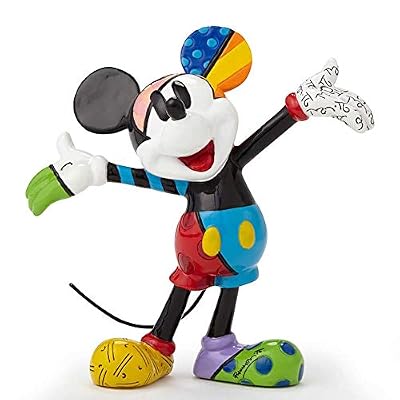 Enesco Disney By Britto 4049372 Mini Figurine Mickey Mouse 7,6 cm