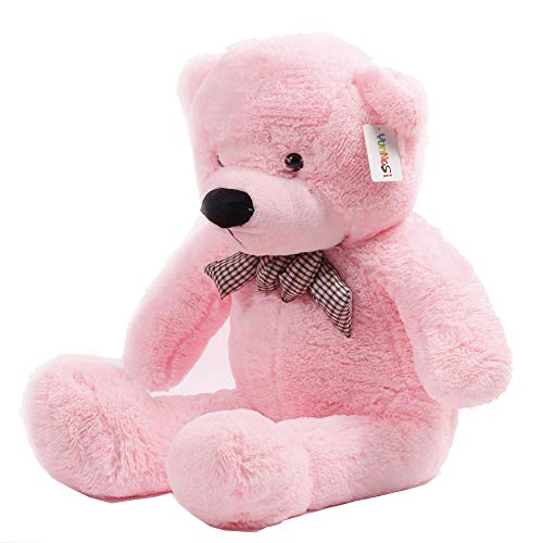 YunNasi suave Teddy oso gigante de peluche juguete de felpa 100 cm rosado