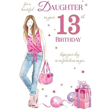 granddaughter birthday cards age 13