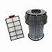 Produktbild HEPA Filter-Set passend für Siemens Bosch Serie Roxx´x BGS6 VSX6 - alternativ 00649841, 649841, 00570324, 570324 von Microsafe®