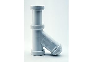 Adequa B-12-A Sifón Sencillo Serie Y, Blanco, Klein