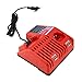 Produktbild WOSOSYEYO M12-18C Portable Schnellladegerät für Milwaukee Li-Ion Akku 12-18 V 3A (Farbe: Rot)