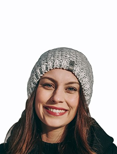 Preisvergleich Produktbild makalu Wintermütze Beanie mit Fleecefutter (Hellgrau) für Damen und Herren