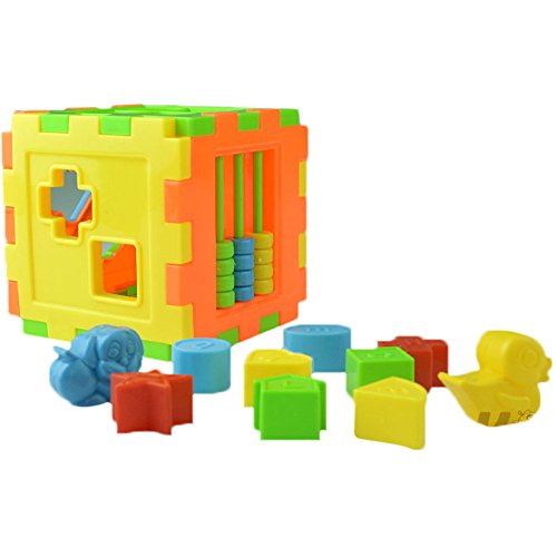 LILICAT-En-plastique-Puzzles-Enfants-Bote-ducatifs-Enfants-Jeu-Apprendre-Bb-Gomtrie-Jigsaw-Cadeaux-Jouets-ducatifs-Multicolore