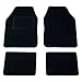 Produktbild Carpoint 0320816 Fussmatten uni 'Malibu', schwarz