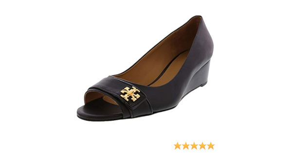 tory burch kira open toe wedge