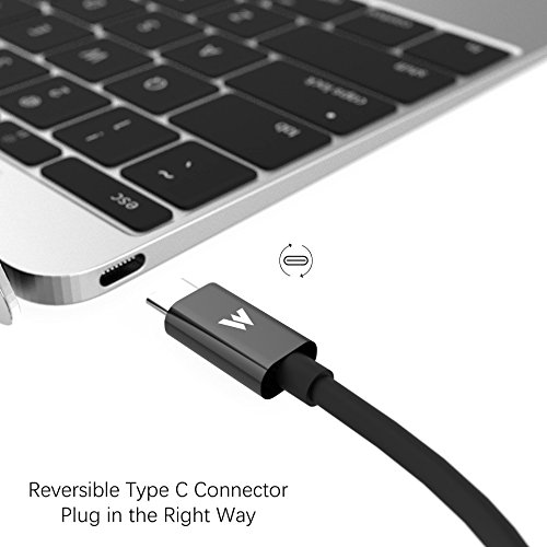 USB C auf HDMI Kabel 1,8M 4K USB 3.1 Typ C zu HDMI Kabel unterstützt Ultra-HD, für MacBook Pro, Neue MacBook, ChromeBook Pixel, Huawei MateBook und Mehr Wofalo® - 7