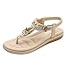 Produktbild ODRD Sandalen Shoes Lässige Mode Neue Damenschuhe Böhmische Lässige Strass Sandalen Damen Sandalen Schuhe Strandschuhe Freizeitschuhe Turnschuhe Hausschuhe
