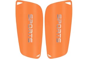 Thayakii 1 paio di parastinchi da calcio, per allenamento e competizione, protezione a doppio strato, leggeri e durevoli