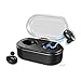 Produktbild TYWZF Bluetooth Kopfhörer, Mini Wireless Kopfhörer Bluetooth 4.1 Freisprecheinrichtung Lade Box Sport Noise Cancelling Stereo Ohrhörer,Black