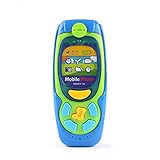 Tokariwala Musical Mobile Phone Toy Pretend Play Electronic Learning and Education Phone Toys Baby Children Gift----Blue