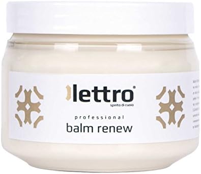 Lettro Balm Renew, quality leather restore and colour revive for furniture car seats shoes upholstery saddlery, 200ml Neutral