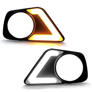 Kingsway DRL Led Lights with Indicator for Mahindra Bolero (Model Year : 2020 Onwards)