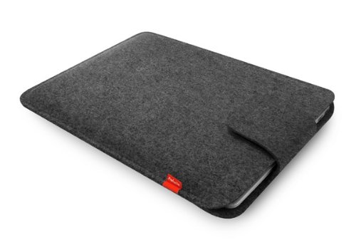Freiwild Sleeve 13 RETINA grau-meliert  anthrazit  f  r MacBook Pro 13  Retina  Filz  Schutzh  lle  Tasche  Case