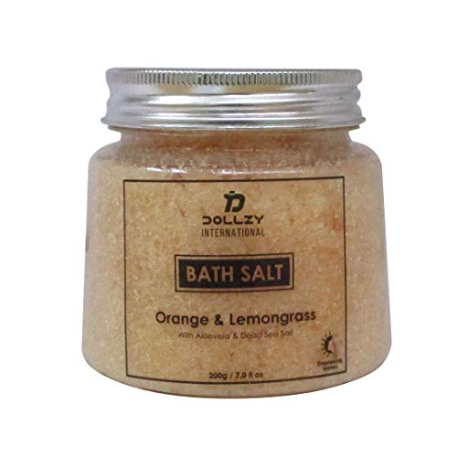 Dollzy Orange & Lemongrass Bath Salt - 200g RS.99.00