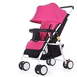 ★ Sicherheitssystem: Der kompakte Kinderwagen ist einfach zu bedienen, wird jedoch nicht von der Sicherheit beeinträchtigt. Das 5-Punkt-Gurtsystem und die Hinterradbremsen bieten Ihrem Kind einen stabilen und zuverlässigen Schutz.