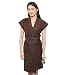FILMAX® ORIGINALS BATHROBE GOWN 100% COTTON IN TERRY TOWEL UNISEX BATH ROBE (FREE SIZE - BROWN) RS.595.00
