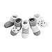 Produktbild Naisicatar Weise5pairs Warm Baby-Socken Soft Newborn Knöchel dicke Socken Exquisite Säuglingssocken aus Baumwolle für Herbst und Winter Grauer Star (0-6 Monate) Geschenk für den Winter