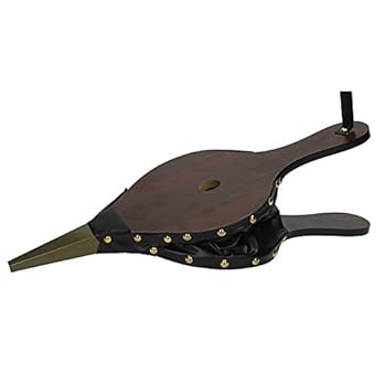 Grillgeblse Blasebalg Bbq Geblse Grillfn Handgeblse Holz Leder Ofengeblse