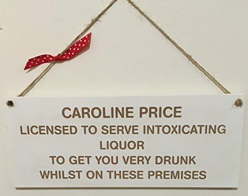 Personalised Bar Pub Sign Drinking Funny Gift Home Shabby Chic Engraved Wooden Large Plaque Hand Finished *P98*