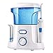 Produktbild Tragbare Munddusche Elektrische Water Flosser 10 Druckstufen Und 7 Ersatzdüsen 600ML Wassertank Zuhause Reise Geschenk Blau