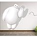 Large Big Hero 6 Baymax Wall Stickers Decals Kids Home Decor Kids Room Bedroom