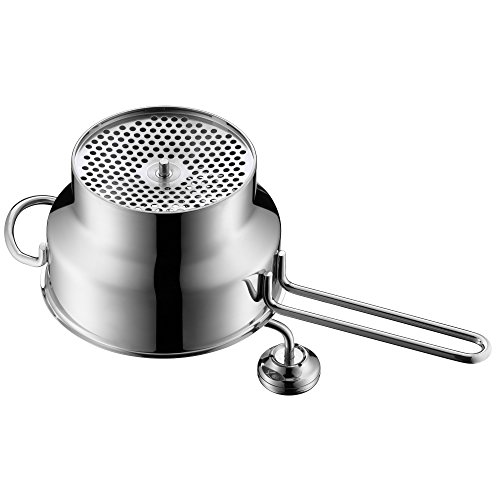 WMF Passiermühle Ø 19cm Edelstahl Cromargan rostfrei zerlegbar 3 verschiedene Einsätze spülmaschinengeeignet Geschenkverpackung - 2