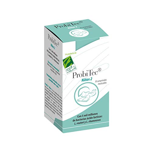 Cien Por Cien Natural Probitec Niños 2 30Comp. 50 g