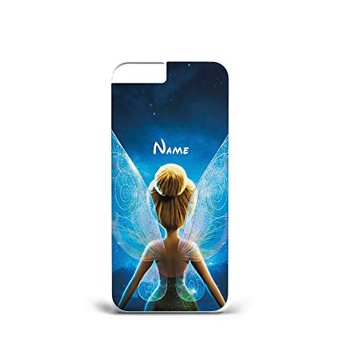 YouDezerve Personalised Name Initials Disney Never grow up Tinkerbell Phone Case cover for Apple iPhone F47 BJ01P (Design4, iPhone 5/5s/SE)