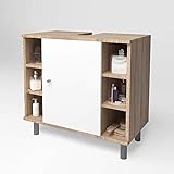 Modern, einfach und schlicht! Mit diesem Waschtischunterschrank für Ihr Bad liegen Sie definitiv richtig.