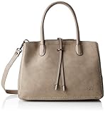 handtasche taupe metallic  Gabor Damen Alberta Schultertasche, Grau (Taupe), 33x21x12 cm