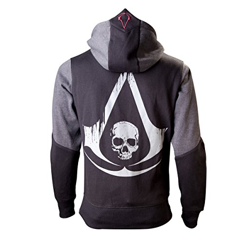 Preisvergleich Produktbild Assassins Creed 4 Hoodie XS Black Grey Character