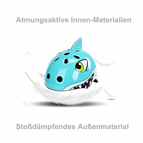SOOJET S216 Cooler Fahrradhelm für Kinder Junge – Mädchen in verschiedenen verrückten Design – Skateboard Sicherheits Helm - 2