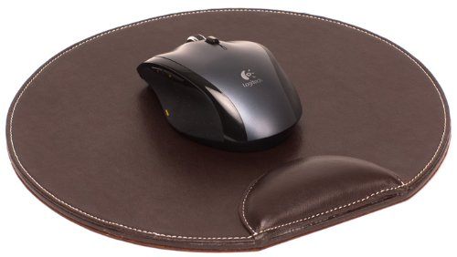 Via Monte Mousepad in Dunkelbraun