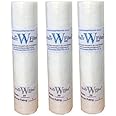 10" PP Sediment 1mic Sediment Particle Reverse Osmosis Water Filter Cartridge 1 Micron (3 Pack)