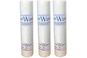 THE WATER FILTER MEN The Water Filtre Hommes 3x10 "PP (1Mic) PP Sédiment 1 Mic MIC Sédiment Particule Osmose inverse Osmose Cartouche de filtre à eau, 1 micron, 10", paquet de 3