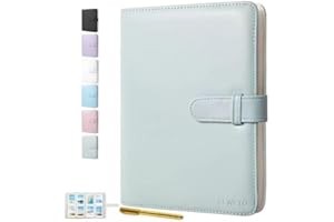 ZEWETO Fotoalbum mit 256 Taschen für Fujifilm Instax 3-Zoll Film Polaroid Fotos/Mini 9 Mini 8 / Mini 90 / Mini 25 / Mini 11/70/ 50s /7s /Kodak Zink/HP/Sofort Bilder Kamera Zubehör- Mini Album