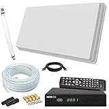 Zukunftssicherer digitaler HD Sat Receiver mit einfacher Bedienung, ordentlicher Fernbedienung und Full HD Auflösung. Der Receiver ist mit allen wesentlichen Funktionen ausgestattet und bietet darüber hinaus einen umfangreichen Mediaplayer über USB