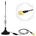 Price comparison product image Esuper Improved DAB Aerial, Universal Active DAB Antenna MCX Connector + Powerful Magnetic Base + 3M Cable Digital DAB Car Radio Adapter - Suit Installing Indoor/Outdoor / Roof Mount