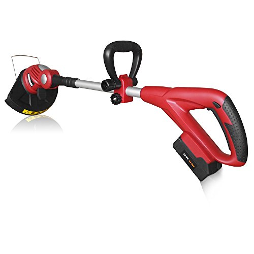ROTENBACH 18V Li-Ion Akku Rasentrimmer 26cm Freischneider Motorsense inkl. Ersatzakku Ersatzspule Teleskopstiel - 4