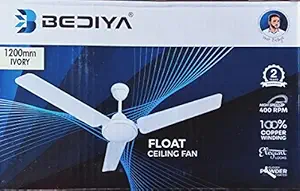 Bediya Float High Speed Decorative Ceiling Fan Ivory