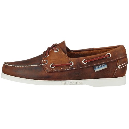 Sebago Docksides, Women Boat Shoes, Brown (Chocolate Leather), 5.5 UK (38 1/2 EU)
