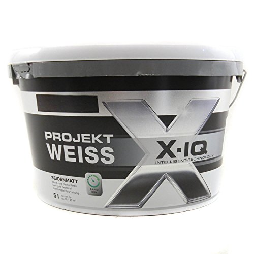 Preisvergleich Produktbild X-IQ Projekt Weiss Seidenmatt 5l