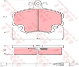 Longitud [mm]: 99,6 TRW Automotive AfterMarket GDB400 pastilla de freno