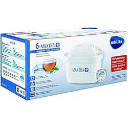 BRITA, Cartouche Filtrante pour Carafe, MAXTRA+ Haute Performance (Nouvelle Formule) - Pack 6